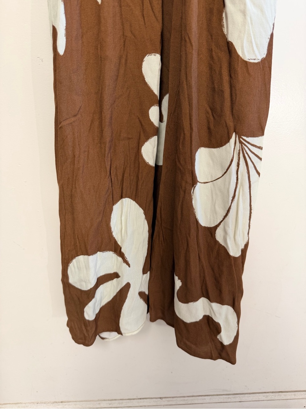 SABO Lessi Dress Galene Brown Size 2 Vacation Tropical Maxi Dress NWT - Picture 7 of 12